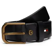 Tommy Hilfiger Heritage Flag Belt Black Taglia: 85 | Cinture Outlet | Uomo | Nero
