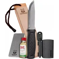 Morakniv Garberg Multimount con set per la sopravvivenza e pietra per affilare
