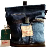 Sierra Climbing Sacchetto Porta Magnesite Franken Bucket Jeans Recycled