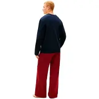 Tommy Hilfiger Pijamas Hombre Del Marchio Del Modello Um0um03698 Multicolore