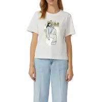 s.Oliver T-shirts Offwhite Taglia: 40 | Jeans Outlet | Donna | Bianco