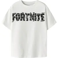 Name it Maglietta 'NKMJAMBA FORTNITE' nero / bianco