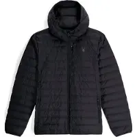 Spyder - Doudoune de ski chaude - Zenith Hooded Down Jacket Black - Taglia S - Nero