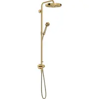 Axor hansgrohe One Showerpipe avec thermostat et douche de tête 280 1jet EcoSmart encastré, 48797990, 48797990