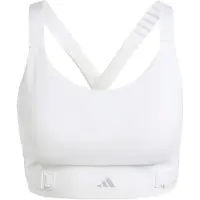 Adidas Women's Fastim L HS Bra Reggiseno sportivo Donna (3XL - Cup: C-D, bianco)