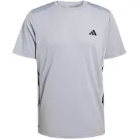 Adidas Maglia funzionale 'Essentials' grigio argento / nero