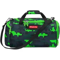 Step by step Borsa sportiva 'Hama' marino / verde neon / nero