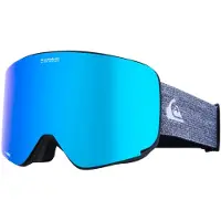 Quiksilver - Maschera da sci/snowboard - Switchback Goggles Black / Black Clux ML Blue S3