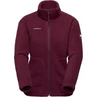 Mammut - Caldo pile da escursionismo - Falera ML Jacket Women Vin per Donne in Poliestere Riciclato - Taglia M - Bordeaux