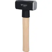 BRILLIANT TOOLS Mazza con manico in hickory, 1500 g