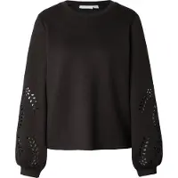 Vila Visandy Round Neck Felpa A Maniche Lunghe