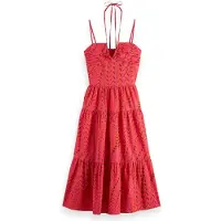 Scotch & Soda Cotton Seersucker Midi Dress House Of Mirrors Pink Taglia: 34 | Abiti Midi Outlet | Donna | Rosa
