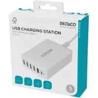 Deltaco Caricabatterie Da Parete Usb-c Usbc-mo100