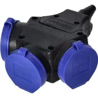 ORNO Distributore Ip44 3*2p+z Schuko 16a 230v Ac