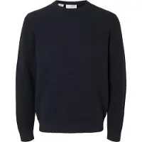 Selected Maglione Girocollo Uomini Blu L