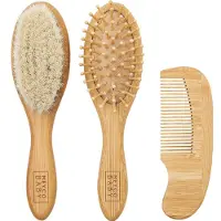 Meyco Baby Spazzola Universal Natural Bamboo 3 Unità