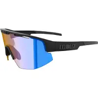 Bliz - Lunettes de soleil polyvalentes - Matrix Matt Black Nano Optics Nordic Ligh Coral Orange W Blue Multi - Nero