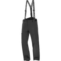 Salomon Brilliant Pant Pantaloni da sci Uomo (XL, nero/grigio)