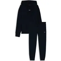 BOSS per uomo. 50541065 Tuta blu navy Wesmall (S), Casual, Sportivo, Cotone, Multisport, Manica lunga