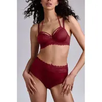 Marlies Dekkers Carita Cabernet Red And Lace Balcony Bra Taglia: 70C | Reggiseni Outlet | Donna | Rosso