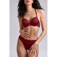 Marlies Dekkers Carita Cabernet Red And Lace Push Up Bra Taglia: 70D | Reggiseni Outlet | Donna | Rosso