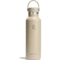 Hydroflask Standard Mouth with Standard Flex Cap Bottiglia termica (621 ml, beige)