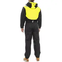 Helly Hansen Overall 71613 Leknes Suit 993 Blk/Yellow-C48