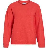 Vila Viliga Scollo Rotondo Pullover A Maglia