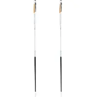 TSL Outdoor - Bastoncini da nordic walking - Tactil C100 Cork Silver Spike Cross - Taglia 125 cm - Grigio