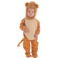 Creaciones Llopis Costume Da Leone Di Peluche Per Neonato