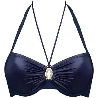 Marlies Dekkers Jet Set Majestic Blue Push Up Bikini Top Taglia: 70E | Bikini Outlet | Donna | Blu