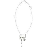 Otazu Dangling Charms Necklace Rhodium Taglia: OS | Collane Outlet | Donna