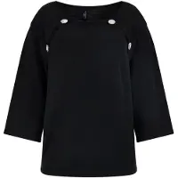 Guess Marciano By Chiara Cut Out Top Jet Black Taglia: S | Maglie a manica lunga Outlet | Donna | Nero