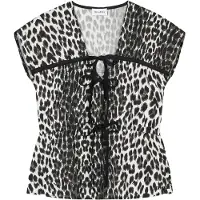 OH APRIL Camicia da donna nero / bianco