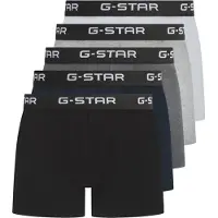 G-Star Underwear Maize 5 Pack Trunks Black/dakr Grey Heather/bright Taglia: S | Biancheria intima Outlet | Uomo | Giallo