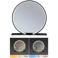 Paulmann Miro Specchio da parete a LED CCT Ø50cm Framelight