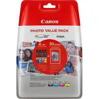 Canon Cartuccia stampante CLI-551XL C/M/Y/BK Photo pack - 4 colori Alta capacità Multipack