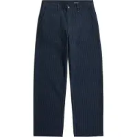 G-Star Modson Straight Chino Ink Blue Lasered Pinstripe Taglia: W34L32 | Pantaloni chino Outlet | Uomo | Blu