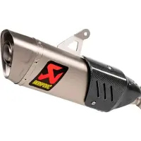 Akrapovic Silenziatore Omologato Slip On M-ap01803t