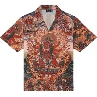Dolly Noire Camicia Manica Corta Uomo Hayagriva Bowling Shirt Multi
