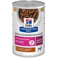 Hill's Pet Nutrition Prescription Diet Gastrointestinal Biome Spezzatino - Lattina - 12 x 350 g