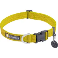 Ruffwear Hi & Light Collar Collari per cani (28-36 cm, verde)