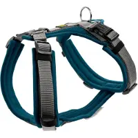 Hunter Maldon Up Imbracatura per cani (XS/S, blu/grigio)