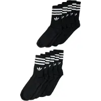 Adidas Originals Calzini Crew 3 Stripes 10 Unità