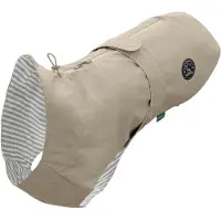 Hunter Dog Coat Milford Cappottini per cani (Rücken 30 cm - Hals 20-44 cm / Bauch 38-46 cm, taupe)