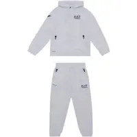 Emporio Armani per ragazzo. 8NBV08_BN4HZ Tuta Tennis Pro Boy in tessuto tecnico VENTUS7 bianco (8Años= 130cm), Casual, Sportivo, Multisport, Poliestere