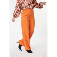 Esqualo Trousers Elastic Wb Pumpkin Taglia: 36 | Pantaloni da completo Outlet | Donna | Arancia