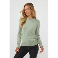 Esqualo Sweater Collar Basic Knit Jade Taglia: S | Maglioni a maglia Outlet | Donna