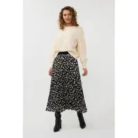 Esqualo Skirt Plisse Satin Wilderness Print Taglia: 36 | Minigonne Outlet | Donna