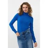 Esqualo Sweater Fancy Detail Shldr Basic Knit Brilliant Blue Taglia: S | Maglioni a maglia Outlet | Donna | Blu